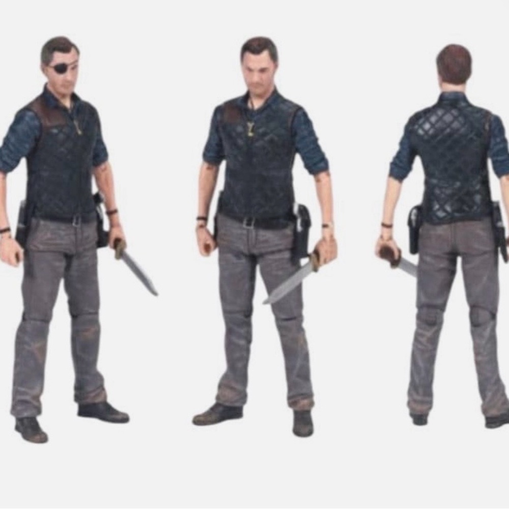 Action Figure with Knife Accessory